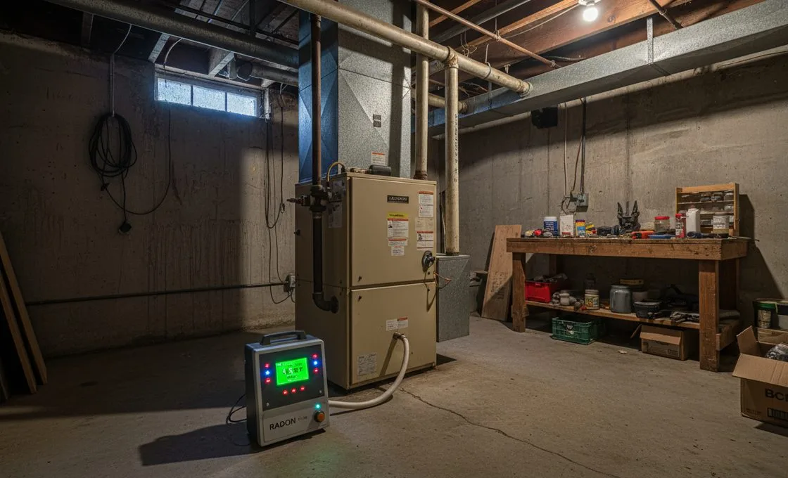 Mesure du taux de radon